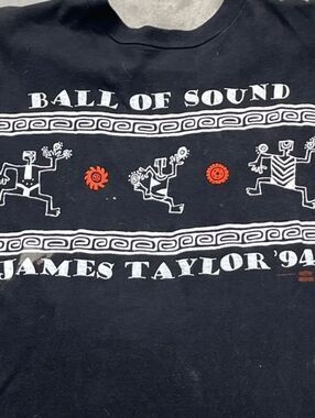 Vintage 1994 James Taylor Preowned XL T-shirt